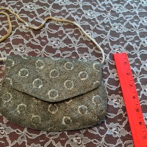 Vintage beaded clutch!!